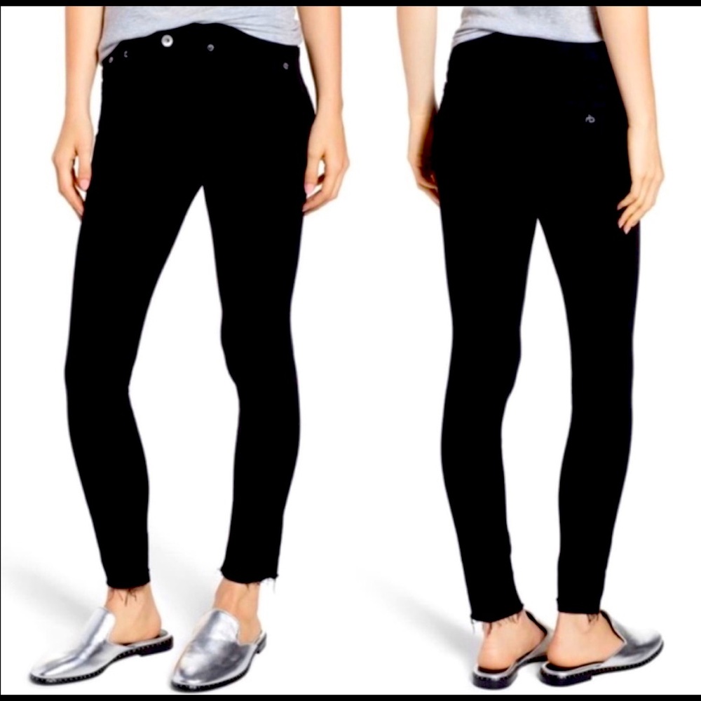 rag & bone Jeans sz 24 Ankle Skinny Black